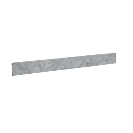 Comfortcorrect 36 in. Carrara Marble Backsplash, White CO2798966